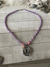 Load image into Gallery viewer, Take Flight Essential Oil Necklace Lavender (Patent Pending)
