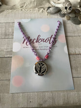 Load image into Gallery viewer, Take Flight Essential Oil Necklace Lavender (Patent Pending)
